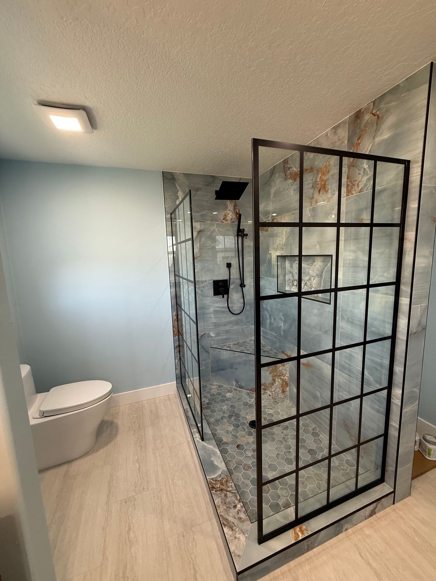 Basic bathroom remodel 